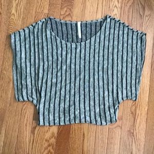 Gold and black shirt